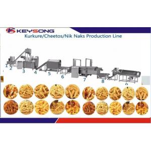 China KS -76 Snacks Production Machines , Snacks Frying Machine For Kurkure Producing supplier