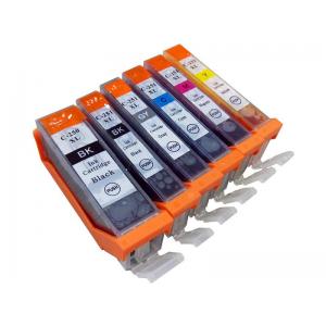Cyan Compatible Printer Ink Cartridges , Generic Toner Cartridges 22ml 15ml / Colour
