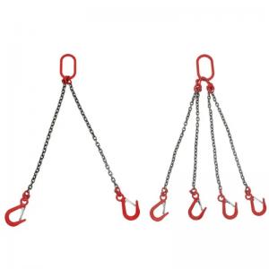 China 2t Working Loadlimit Crane with G80 Chain Sling Hook and Adjustable Hanging Spreader supplier