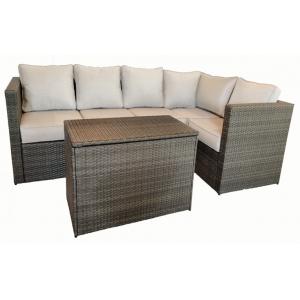 Outdoor Garden Wicker Rattan Sectional Sofa Patio Sofa Set With Cushion