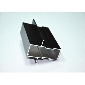 5.9 Meters Black Aluminium Extrusion Profiles Anodized 10-15um 6063-T6