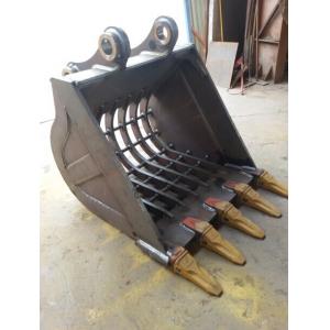 China Durable Skeleton Rock Bucket , Excavator Bucket Attachments For Municipal Engineering supplier