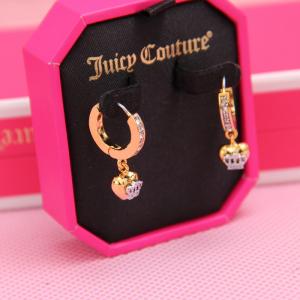 Fashion brand jewelry Juicy Couture earring silver&gold color china jewellery wholesale