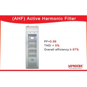 China 400V/50A  Active Harmonic Filter APF PF 0.99 with RS485 Network Communications Ports supplier