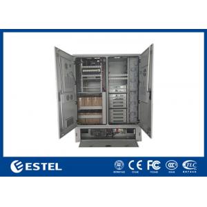 Integrated Outdoor Telecom Cabinet Two Compartment UPS Cabinet