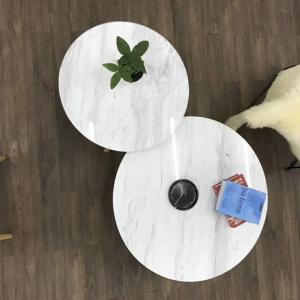 Living Room Round Dining Tabletops Marble Stone Countertops With