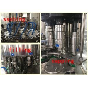 China Electric Driven Automatic Juice Filling Machine With Bottle Volume 5L 380V supplier