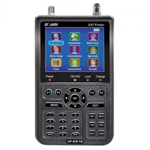 3.5 Inch LCD DVB S2 Finder CCTV 8MP AHD 4000MA Battery MPEG4 SAT