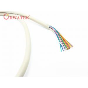 China Tinned / Bare Copper Multi Conductor Cable , PVC Flexible Electrical Cable UL2586 supplier