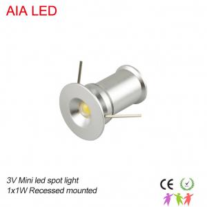 China 1W 3V IP42 indoor LED spot light/LED led down light for showroom ceiling/led spot lamp supplier