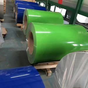 China 1050 1060 H24 Color Coated Aluminum Coil Thin Thickness Smooth Surface supplier