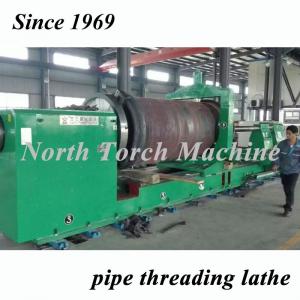 China Energy Saving Pipe Lathe Machine Low Noise For Mining Pipe High Performance supplier