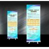 Bamboo Roll Up Banner Display Stand Environmental - Friendly Retractable