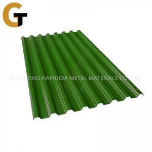 China 32 Gauge 28 Gauge Corrugated Iron Roofing Sheet Metal Steel supplier