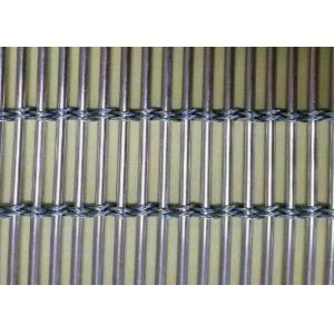 SS Decorative Metal Mesh For Elevator Cabins Screen , Architecture Woven Drapery