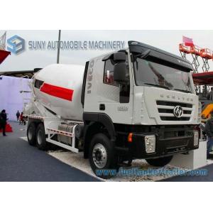 China 12 CBM Ready Mix Truck Iveco Genlyon 380Hp White 480 Litres Water Tank supplier