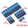 China Trigger de alto e baixo nível 5V / 12V / 24V Shield para Arduino 1 2 4 6 8 Modulo de relevo de canal wholesale
