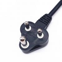 China 3 Pin South Africa Power Cord , SABS 1.8m 2m 250V C13 AC Power Extension Cord on sale