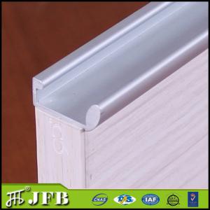 China Aluminium Frame Manufacturer, 3 Meters Aluminum Kitchen Cabinet  Profile, Bright Light Color supplier