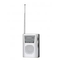 China Plastic Portable Style AM FM Radio With Convenient Material Built - In Antenna on sale