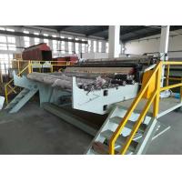 China Multifunctional Fabric Roll Slitting Machine , Fabric Rewinder 5.5KW on sale