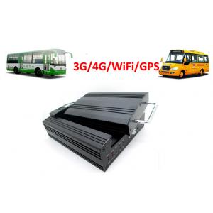 China 4 Channels Hard Disk 4G / 3G Mobile DVR School Bus WiFi GPS G - Force wholesale