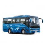 4300mm Wheelbase Tourist Coach Bus Pure Electric 39 Seater Left Steering
