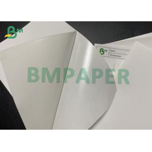 80gsm White Cast Coated Self Adhensive Paper Clear Printing Label Paper