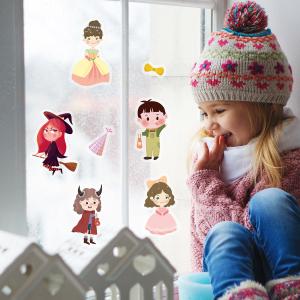 Merry Christmas DIY Reusable Sticker Book Album Improve Concentration