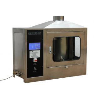 China EN 11925-2 Building Material Flammability Tester with Touch Screen Control supplier