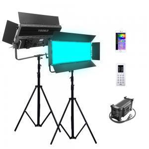 300Watt TV Broadcast Studio DMX Lighting Setup 360 Full Colors Wireless Bluetooth APP