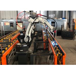 Carbon Steel Robot Welding Machine For Cable Tray Production