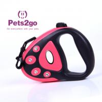 China ABS Plastic Spring Locking 350g Retractable Pet Leash on sale