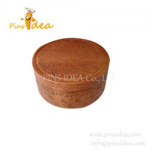 Custom Design Wooden Gift Packing Box tea box Round Top and Bottom Gift Box