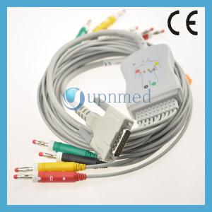 China BIONET One Piece Series EKG Cable With Lesdwires supplier