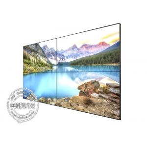 China 55 Daisy Chain Samsung 3.5mm Bezel Digital Signage Video Wall, 500cd / m2 Big Screen Wall  input supplier