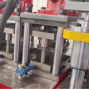 China V Frame Racking Beam Pallet Rack Roll Forming Machine PLC Control supplier