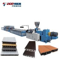 China Plastic Molding WPC Profile Machine , WPC Production Line Making Baluster Railing on sale