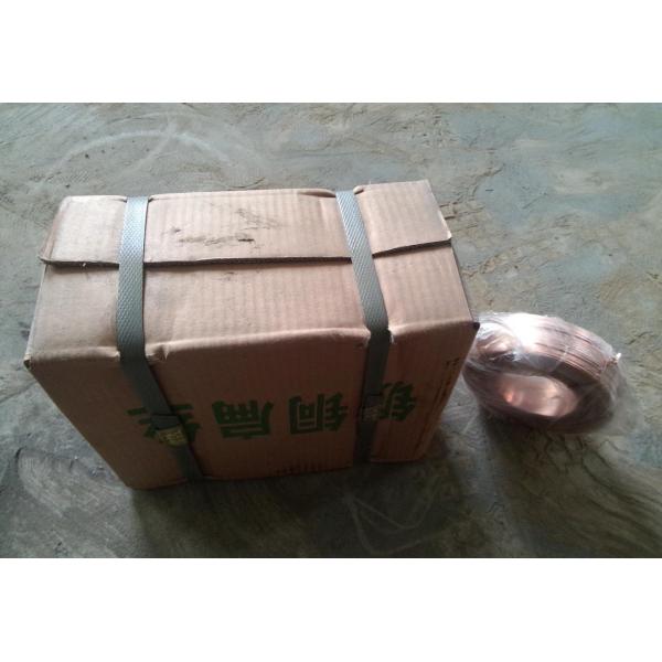 Cables de costura, cables planos, recubiertos o galvanizados en cobre, de bobina pequeña 2,5 kg/rollo, de bobina grande 20 kg/rollo