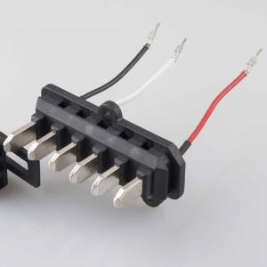 China 203 - tomada plástica da injeção da bateria das peças da injeção de 301mm a 3 engodos do micro do Pin Molex supplier