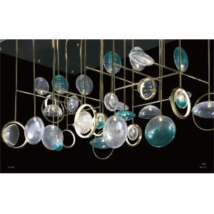 China Custom Acrylic Glass Cross Matrix Villas Decorated Hall Atrium Club End Lighting Lamps And Lanterns With Other Control Mode wholesale