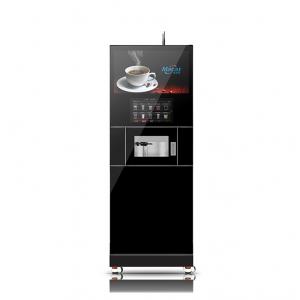 Self Service Bean To Cup Cappuccino Vending Machine For Subway Station