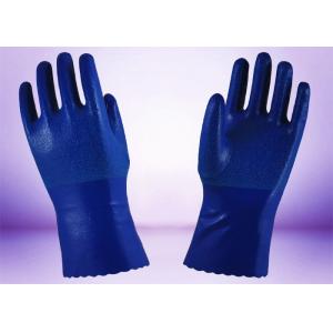Industrial Latex Coated Gloves OEM Logo Printing Eva Burr Hand Work Glove