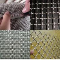China 30m OEM Galvanized Crimped Wire Mesh In Screening And Filtering on sale