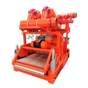 Hydrocyclone Mud Cleaning Equipment 0.25 - 0.4mpa With Bottom Shale Shaker