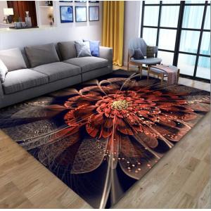 New Vision 3D Printed Crystal Velvet Living Room Floor Carpets 200*300cm