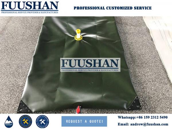 Fuushan Reinforced Collapsible Plastic Pvc Coated Tarpaulin Water Tank