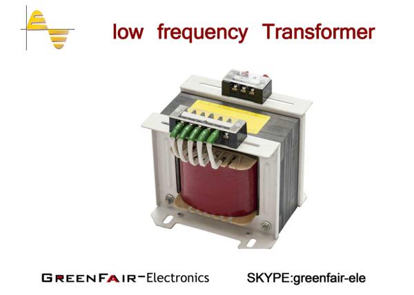 Big Power Low Frequency Transformer EI76 With Fuse Connector Single Phase