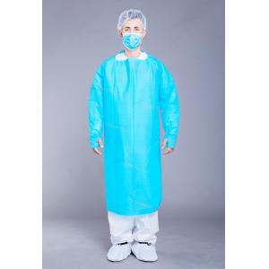 China PP CPE Waterproof Worker 35g Disposable Plastic Gown supplier