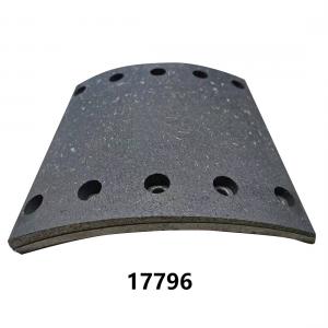 Mercedes Benz Truck Brake Linings With Rivets 17796 17795 MB82 MB83